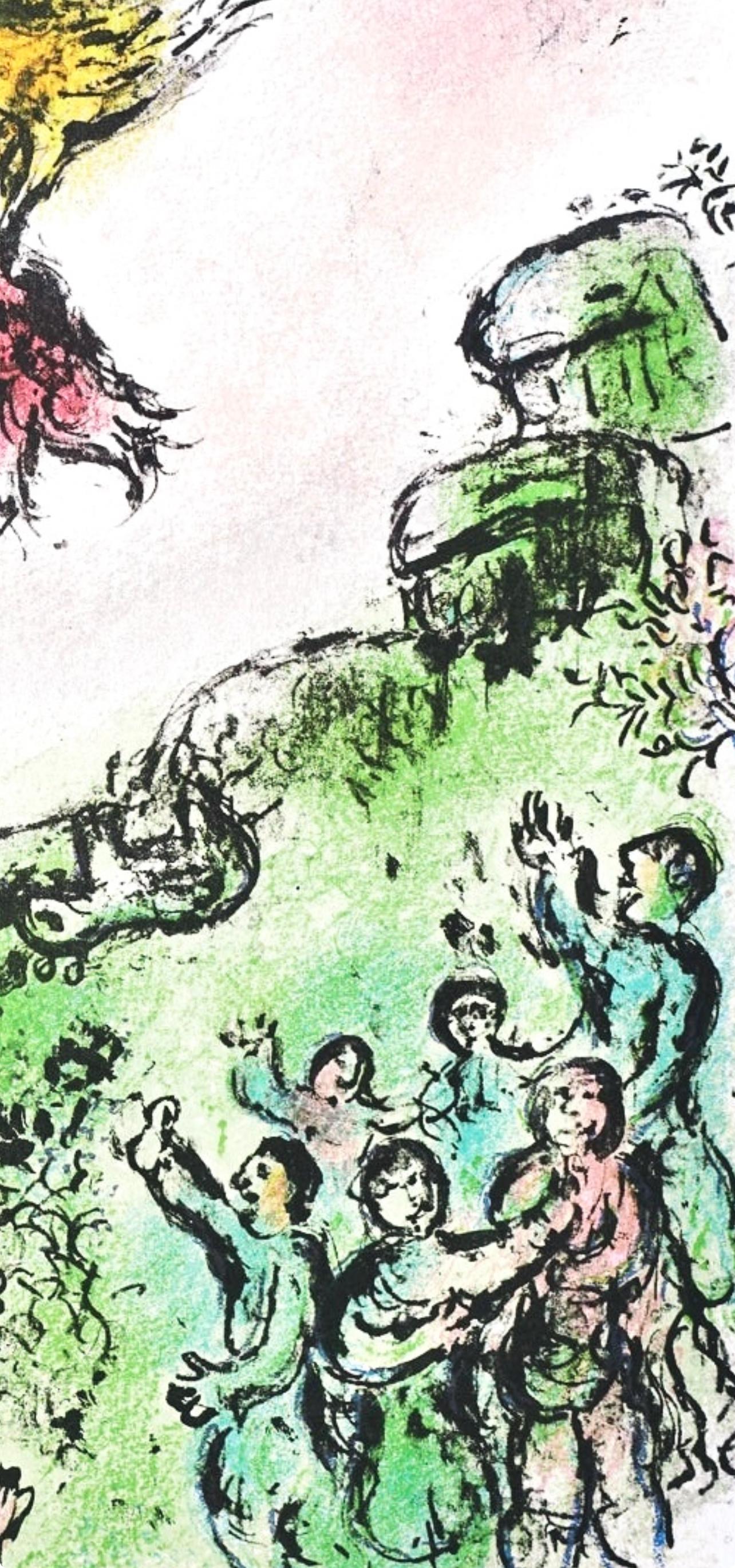 Marc Chagall, Das Omen, Der Falke und die Taube, Homer, Die Odyssee, 1989 (after) Marc Chagall im Angebot 2