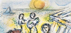 Marc Chagall, The Preparation of the Feast, Homer, The Odyssey, 1989 (after)