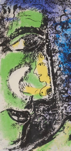 Le Profil et l'Enfant rouge (Cramer 43; Mourlot 284), Le litografie di Chagall