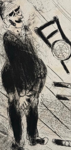 Marc Chagall, Le procureur en est mort, extrait des Âmes mortes, 1923-1927