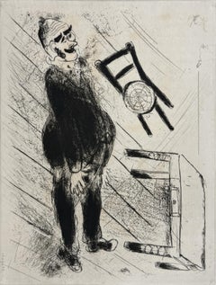 Marc Chagall, Le procureur en est mort, extrait des Âmes mortes, 1923-1927