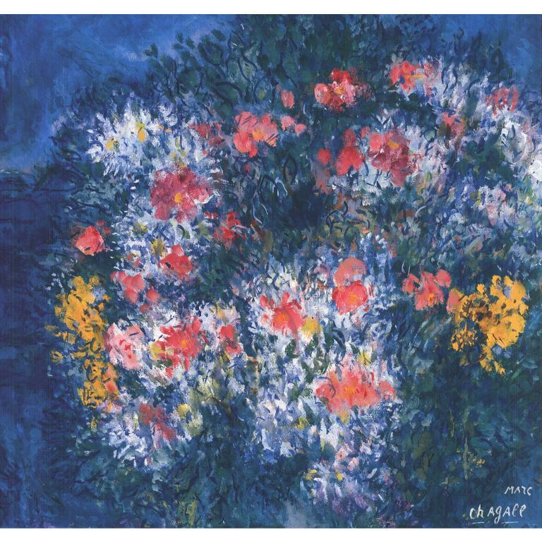 Marc Chagall 'The Red Bird' 2008- Offset Lithograph 2