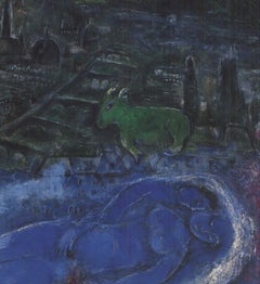Marc Chagall 'The Seine Bridges' 1994- Offset Lithograph