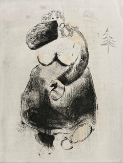 Marc Chagall, La mujer gorrión, de Almas muertas, 1923-1927