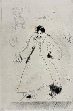 Marc Chagall, The Steward, from Dead Souls, 1923–1927