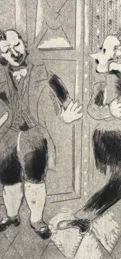 Marc Chagall, The Swiss Guard Does Not Let Tchitchikov Enter, 1923–1927