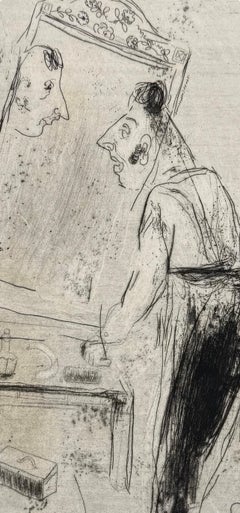 Marc Chagall, The Toilette of Tchitchikov, from Dead Souls, 1923–1927