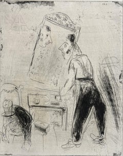 Marc Chagall, The Toilette of Tchitchikov, from Dead Souls, 1923–1927