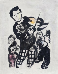 Chagall, Composición, Couleur amour (después de)