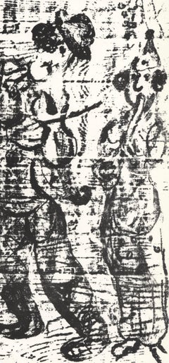 Marc Chagall, The Wandering Musicians, from Chagall Lithographer II, 1963