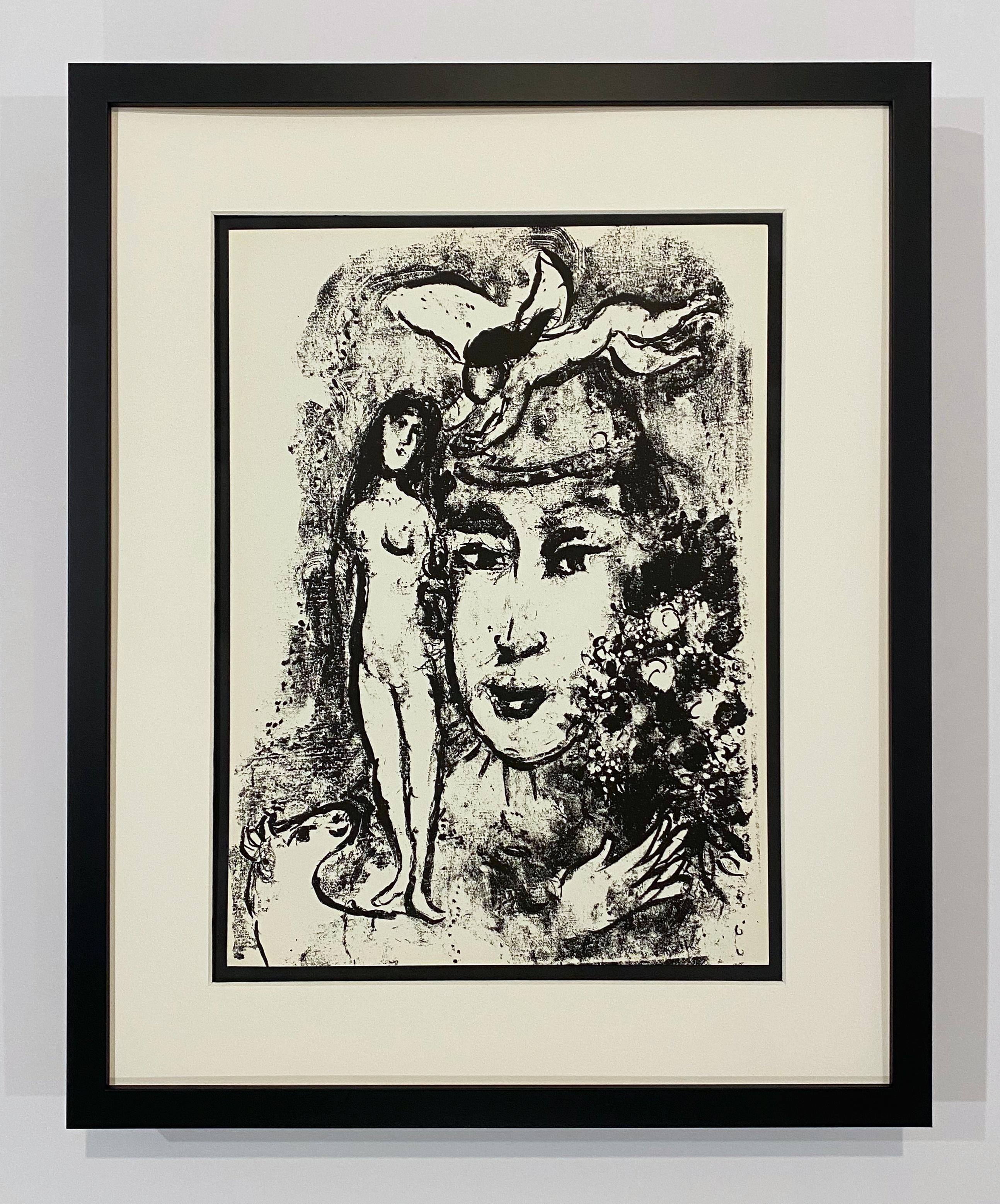 Marc Chagall The White Clown For Sale 1