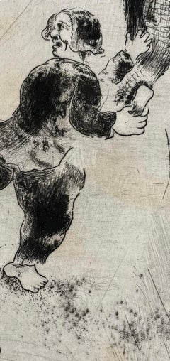 Marc Chagall, They Clean the Trousers, from Dead Souls, 1923–1927