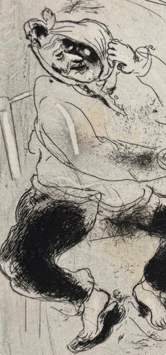 Marc Chagall, Toothache, from Dead Souls, 1923–1927