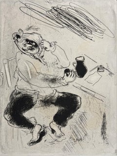 Marc Chagall, Toothache, from Dead Souls, 1923–1927