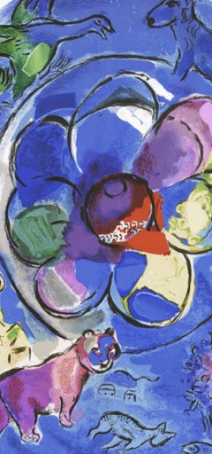 Marc Chagall, Tribe of Benjamin, from The Jerusalem Windows, 1962 (after)