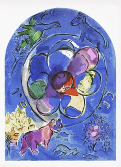 Marc Chagall, Tribe of Benjamin, from The Jerusalem Windows, 1962 (after)