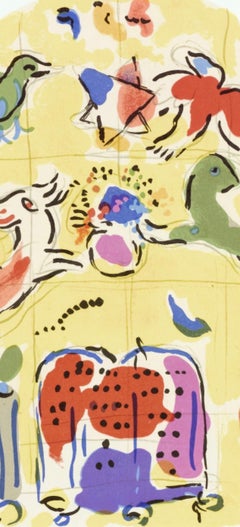 Marc Chagall, Tribe of Levi, from The Jerusalem Windows, 1962 (after)