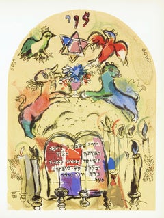 Marc Chagall, Tribe of Levi, from The Jerusalem Windows, 1962 (after)