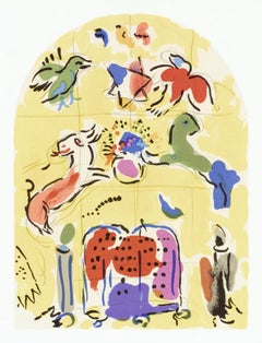 Marc Chagall, Tribe of Levi, from The Jerusalem Windows, 1962 (after)