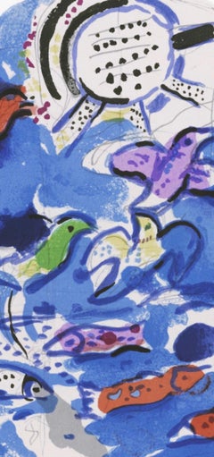 Marc Chagall, Tribe of Reuben, from The Jerusalem Windows, 1962 (after)