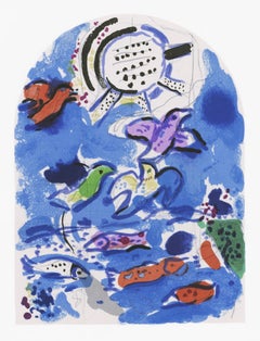 Marc Chagall, Tribe of Reuben, from The Jerusalem Windows, 1962 (after)