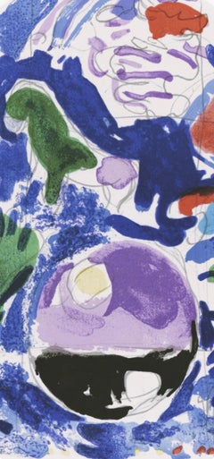 Marc Chagall, Tribe of Simeon, from The Jerusalem Windows, 1962 (after)