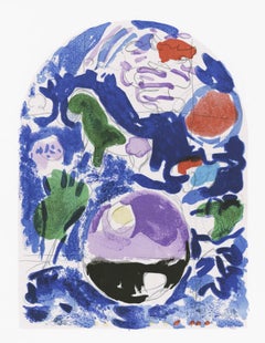 Marc Chagall, Tribe of Simeon, from The Jerusalem Windows, 1962 (after)
