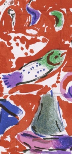 Marc Chagall, Tribe of Zebulun, from The Jerusalem Windows, 1962 (after)