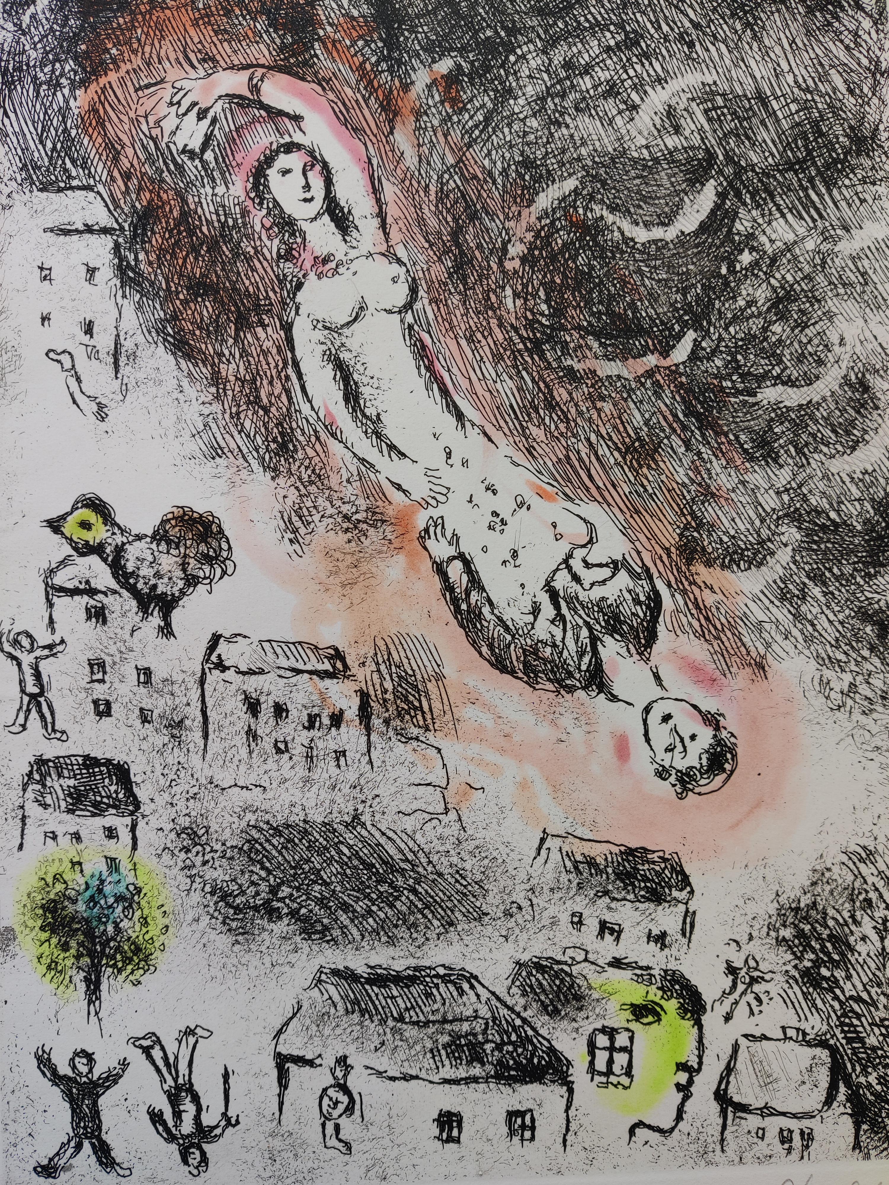 Marc Chagall  -- Untitled from the Louis Aragon: Celui qui dit les choses sans For Sale 1