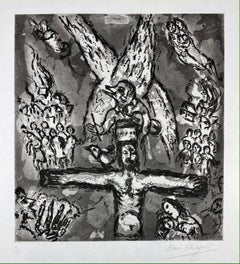 Marc Chagall – Vision d’Apocalypse – hand-signed Etching and Aquatint on Japon