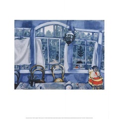 Marc Chagall 'Window to a Garden' 2008- Offset Lithograph