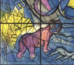 Marc Chagall 'Windows for Jerusalem' 1961- Lithograph Vintage