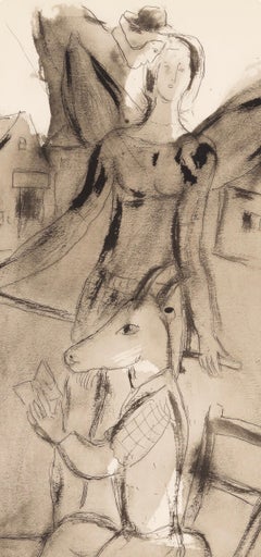Chagall, Composición, Couleur amour (después de)