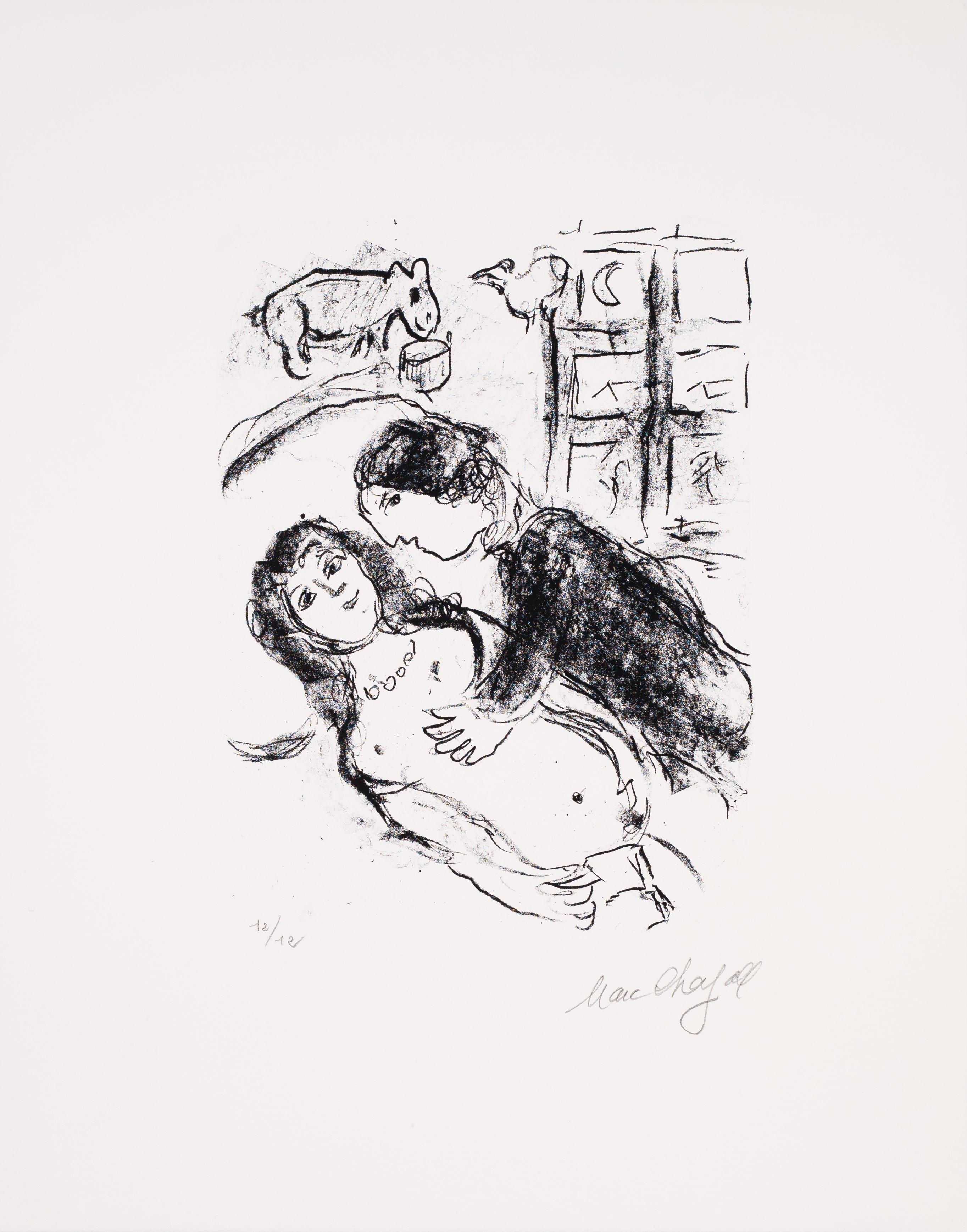 Mariage, 1983 (M.1017) - Print de Marc Chagall