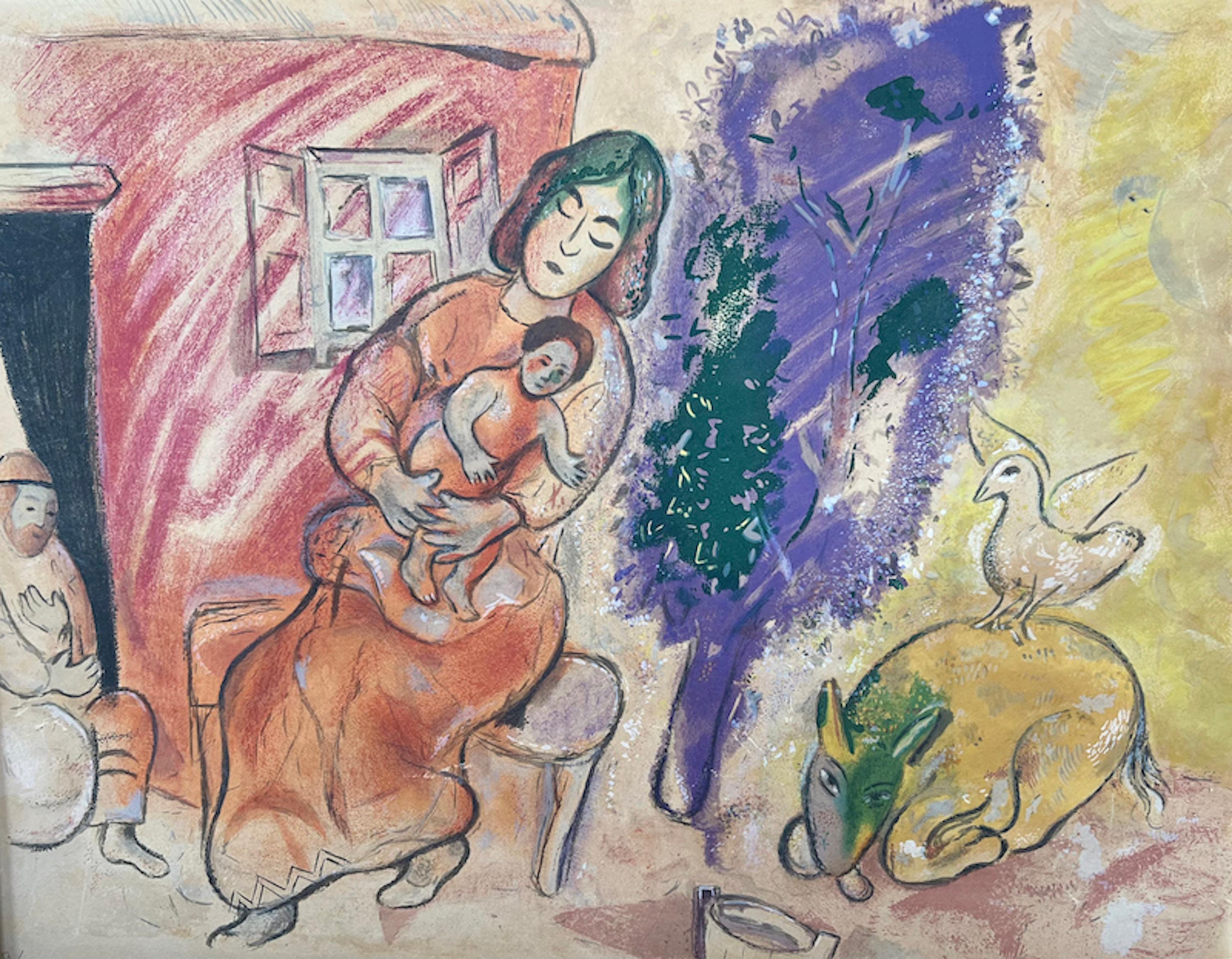 Maternite (Maternity) - Print by Marc Chagall