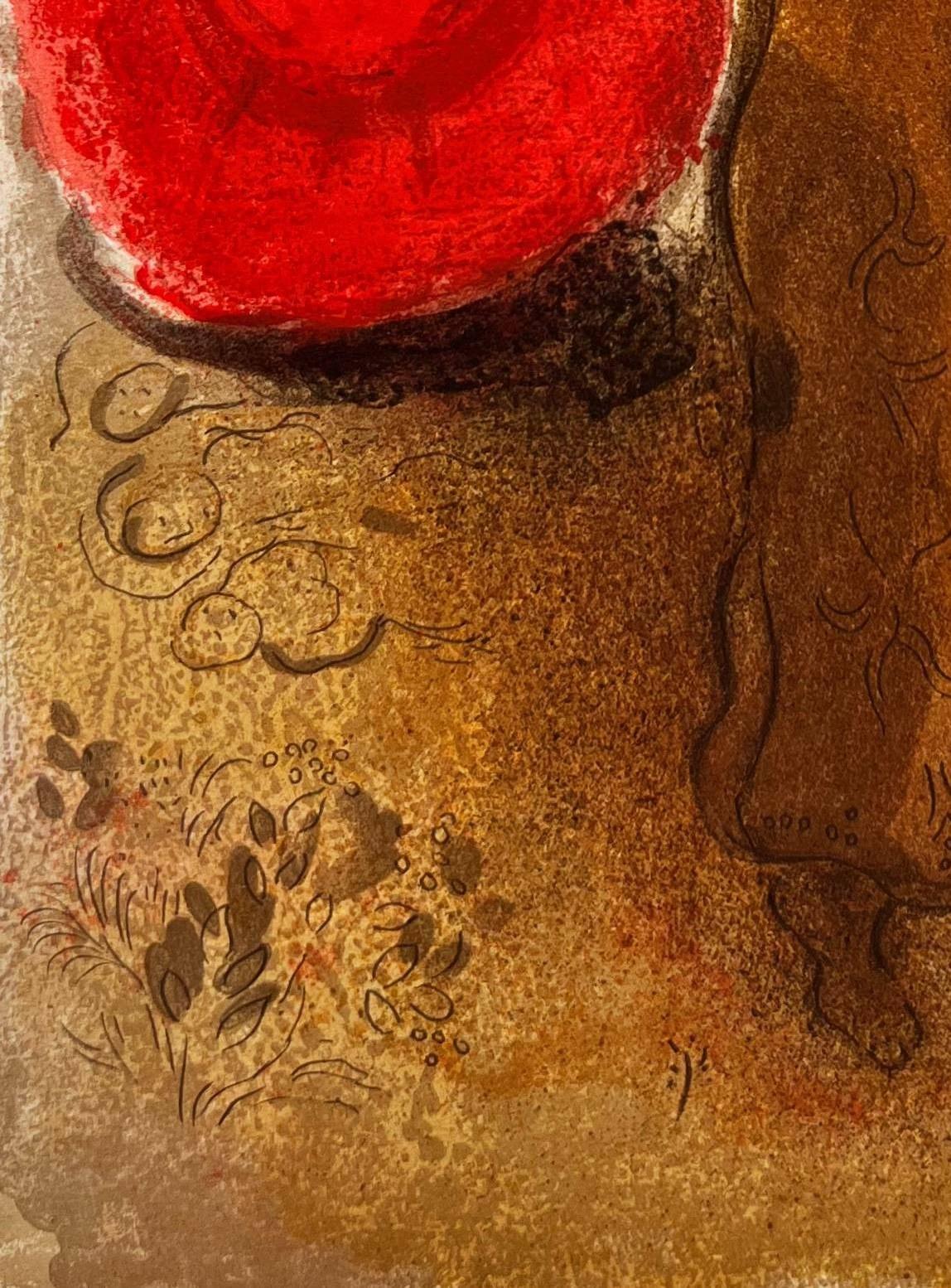 Marc Chagall (1887-1985) - Meeting of Ruth and Boaz
 
Lithograph from 1960.

Dimensions of work: 35 x 26 cm

Publisher: Tériade, Paris.

The work is in Excellent condition.

Fast and secure shipment.