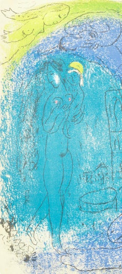 Marc Chagall, Mother and Child before Notre-Dame, Verve, Revue Artistique, 1953