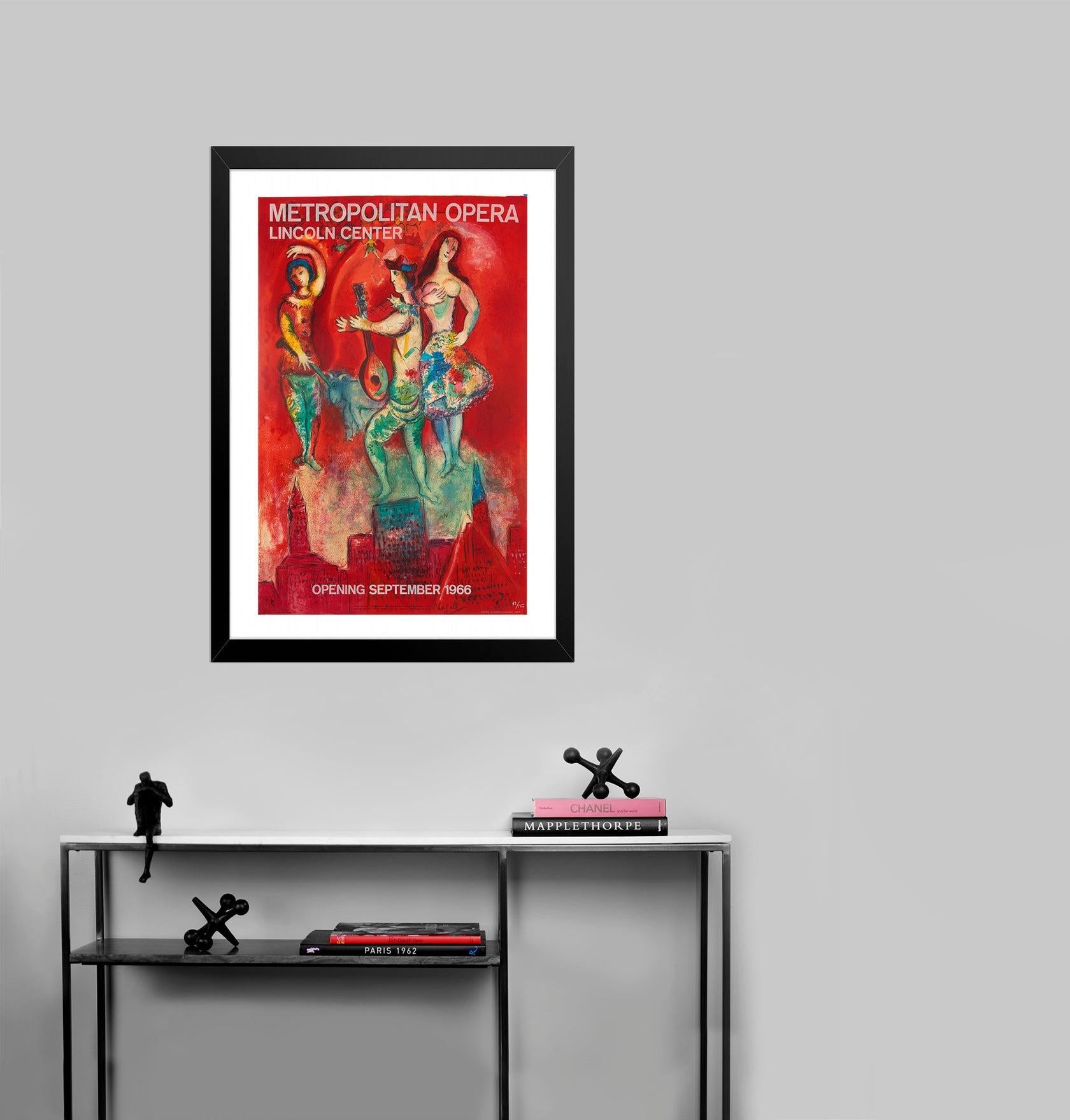 chagall metropolitan opera poster