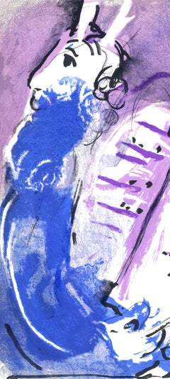 Marc Chagall, Moses II, from Drawings for the Bible, 1956