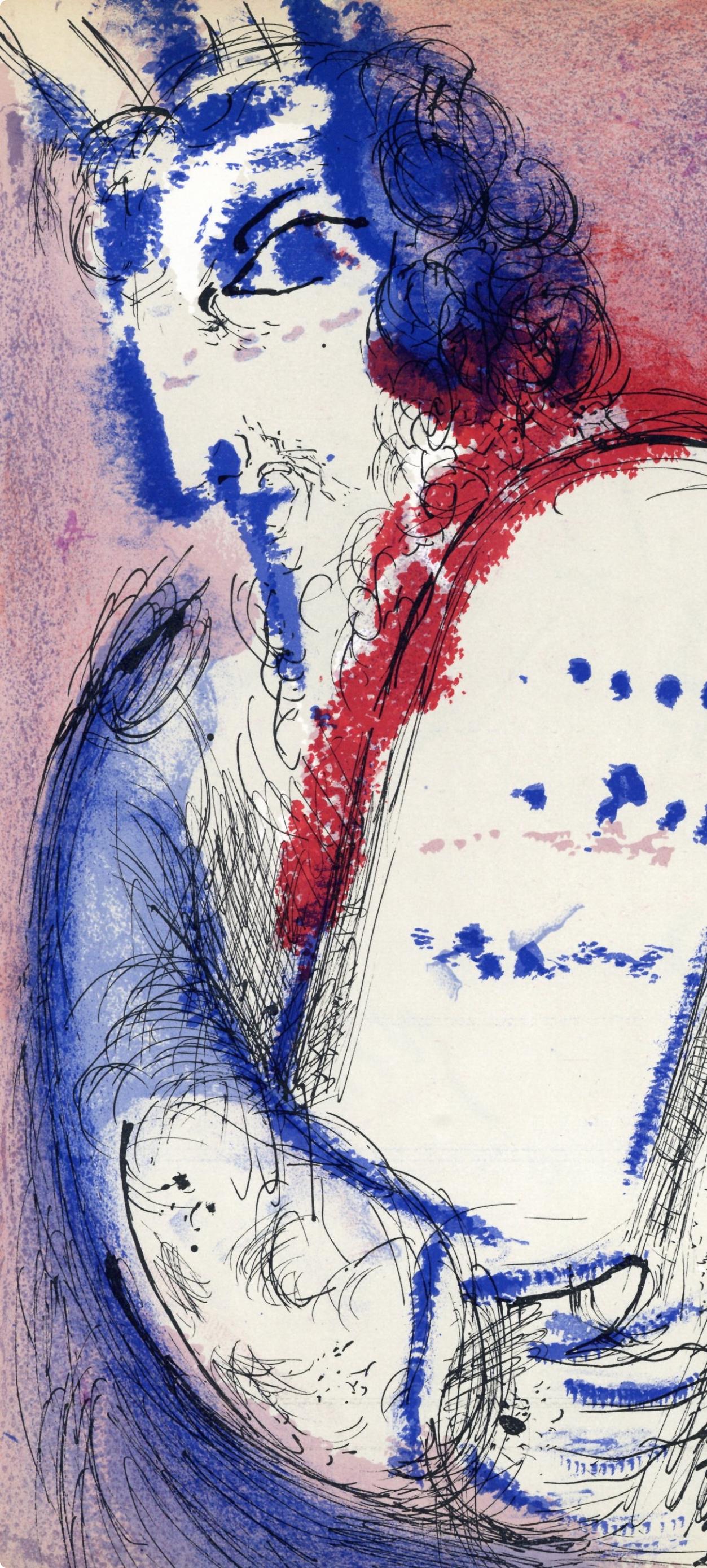 Moïse III (Mourlot 117-46; Cramer 25) - Print by Marc Chagall