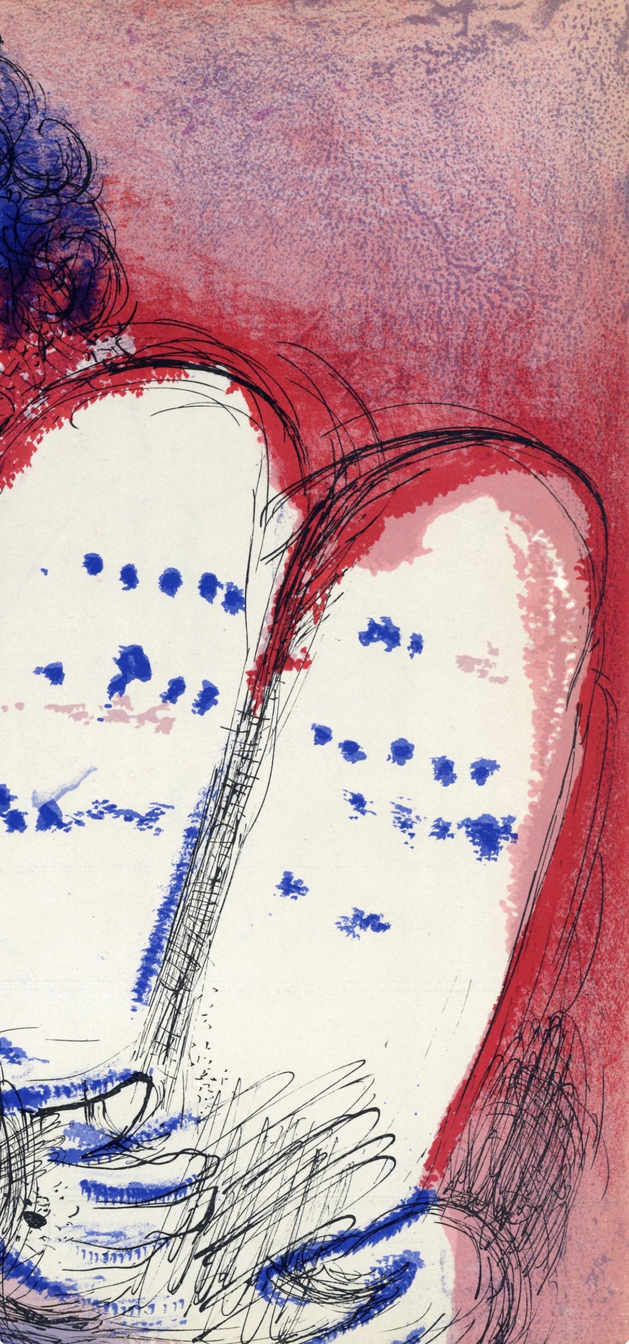 Moïse III (Mourlot 117-46; Cramer 25) - Expressionist Print by Marc Chagall