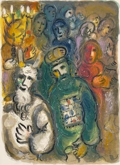 Moïse et Aaron avec les anciens