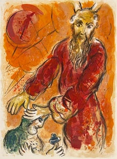 Moses Blesses Joshua
