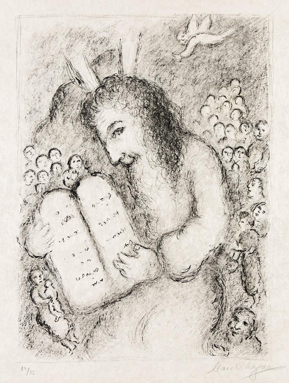 Moïse - Art de Marc Chagall