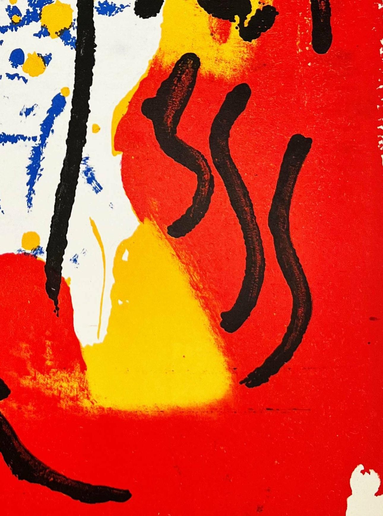 Marc Chagall (1887-1985) - Moses I

Lithograph from 1956.

Dimensions of work: 35 x 26 cm.

Publisher: Tériade, Paris.

Reference: Mourlot 124.
On the reverse: another original lithograph (Mourlot 127).

Biblical reference: Ex. 34, 29-31.

The work