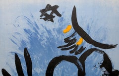 Moses, Vitraux de la Cathédrale de Metz - Modern Lithograph by Marc Chagall