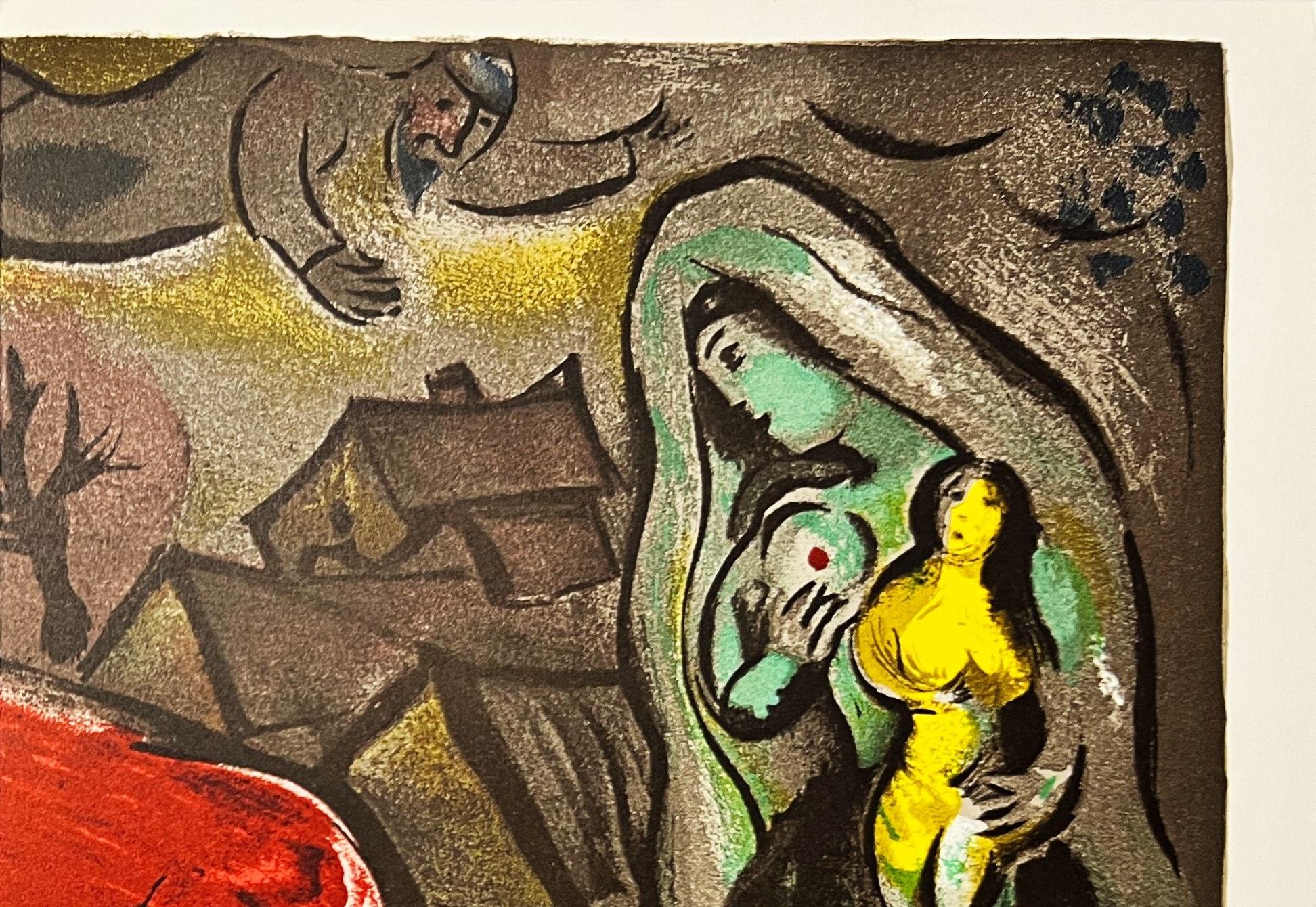 Marc Chagall (1887-1985) - Nativité

Lithographie de 1950.

Dimensions de l'œuvre : 38 x 56 cm.

Plaque signée.

Éditeur : Tériade, Paris.

L'œuvre est en excellent état.
