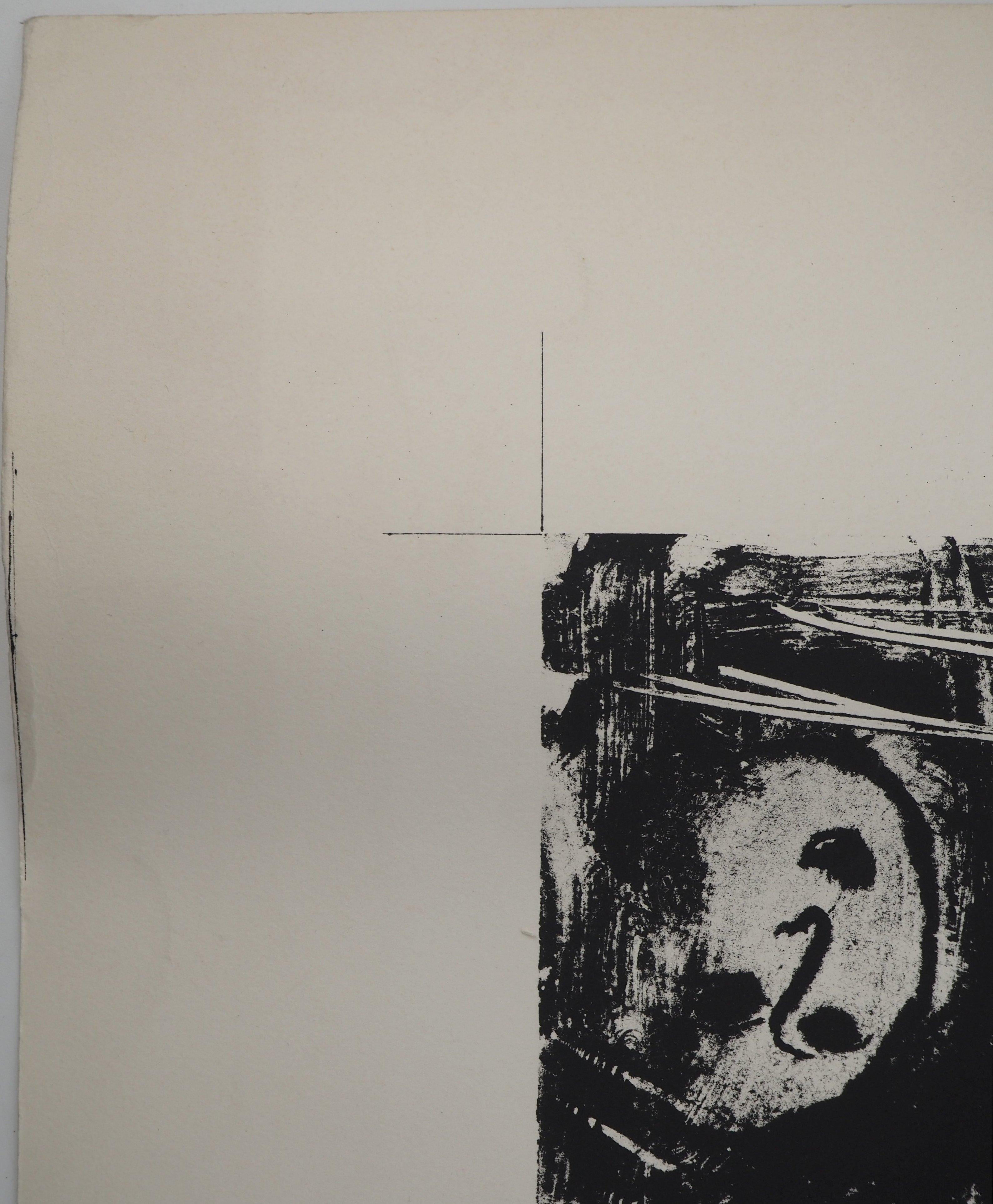 Night Bouquet - Original lithograph (Mourlot #693) For Sale 1