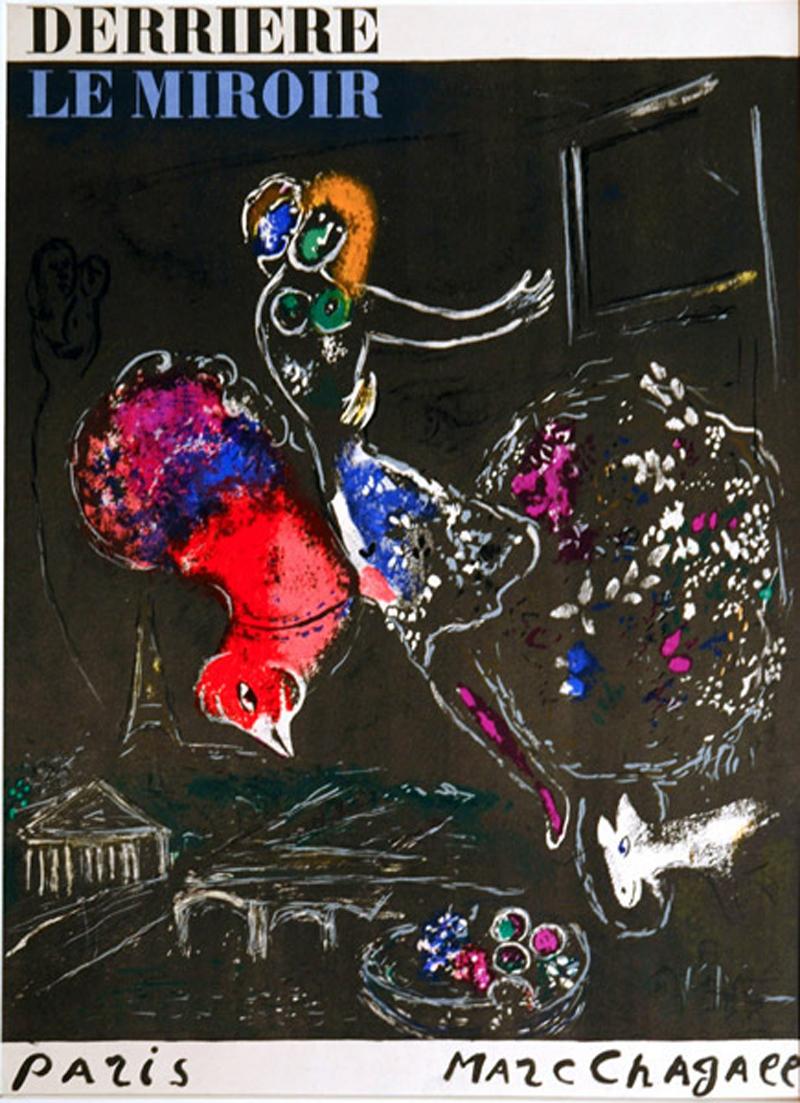 Notte a Parigi di Marc Chagall (copertina)
Artista: Marc Chagall
Mezzo: Litografia
Titolo: Notte a Parigi (cover)
Portfolio: 1954 Parigi - Derriere le Miroir
Anno: 1954
Edizione: 2500
Dimensioni del telaio: 25" x 21"
Dimensione immagine: 15" x 11"