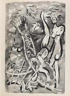 Nimrod - Héliogravüre von Marc Chagall - 1960